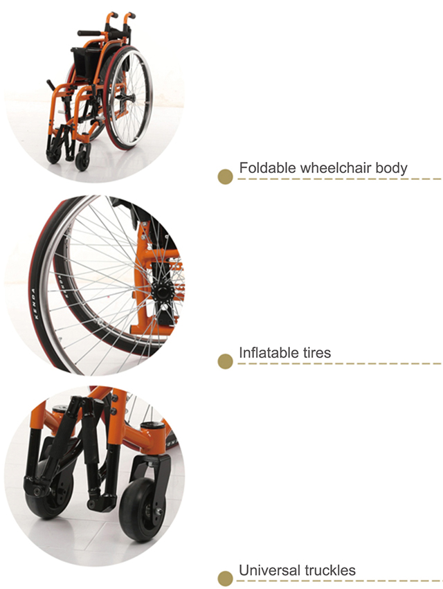 FC-M9  Manual wheelchair