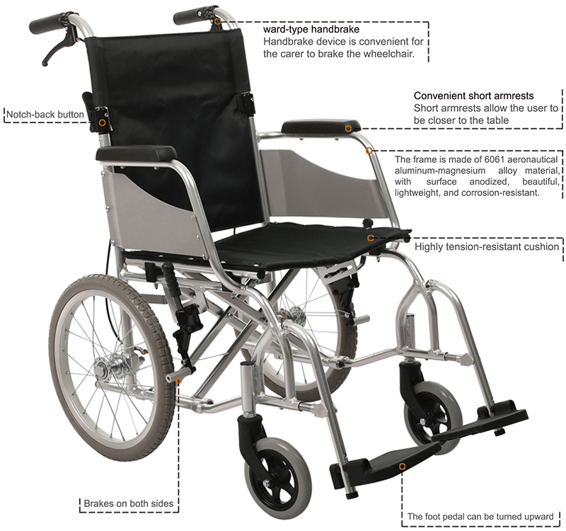 FC-M4  Manual wheelchair